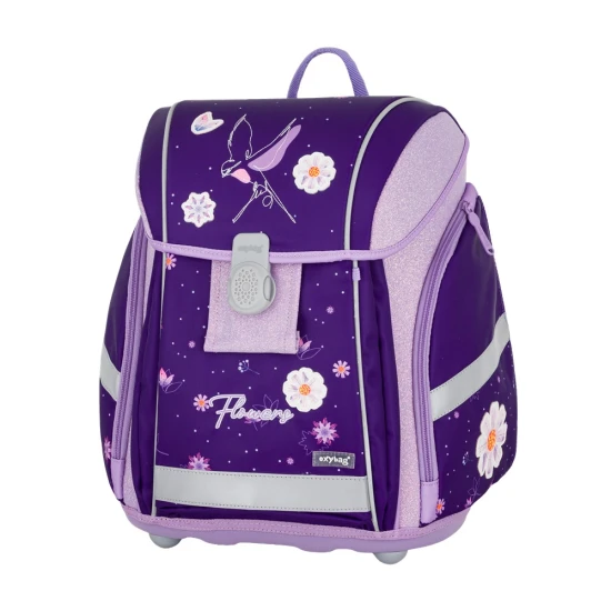 PREMIUM LIGHT iskolatáska Flowers PREMIUM LIGHT iskolatáska Flowers – Oxybag 8-93326