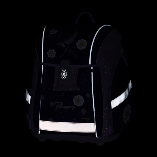 PREMIUM LIGHT iskolatáska Flowers PREMIUM LIGHT iskolatáska Flowers – Oxybag 8-93326