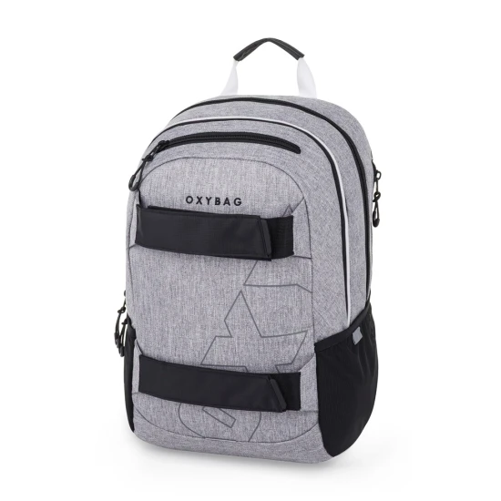 OXY Sport diáktáska tolltartóval Grey Melange – Oxybag 9-23226E