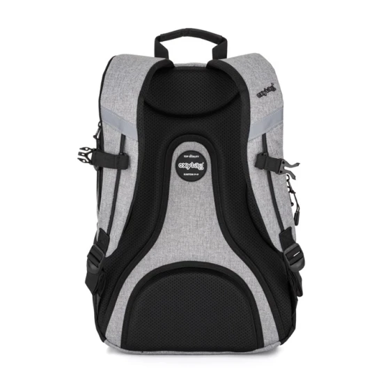 OXY Sport diáktáska tolltartóval Grey Melange – Oxybag 9-23226E