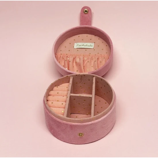 A Baletka gyermek bársony ékszerdoboz ideális hely kincsei számára!