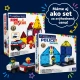 Mágneses építőkészlet MAGNA-TILES Fire Rescue - gyermek tűzoltóautó, tűzoltó figura és tűzalkatrészek