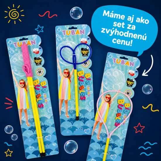 Karika nagy szappanbuborékok készítéséhez.