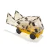 A Cars 2 építőkészlet fejleszti a képzeletet és a finommotorikát.