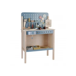 Kék munkapad szerszámokkal Kék munkapad szerszámokkal