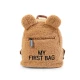 My First Bag barna plüss hátizsák My First Bag barna plüss hátizsák