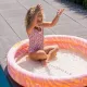 Gyermek lány fürdőruha UPF 50+ Leopard régi rózsaszín Swim Essentials