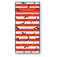 Strandtörölköző 135 x 65 cm Bálnák