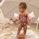 Gyermek felfújható Swim Essentials Régi rózsaszín Leopard ujjatlan gyerekeknek, ideális úszáshoz a medencében és a tengeren