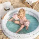 Gyermek felfújható Swim Essentials Régi rózsaszín Leopard ujjatlan gyerekeknek, ideális úszáshoz a medencében és a tengeren